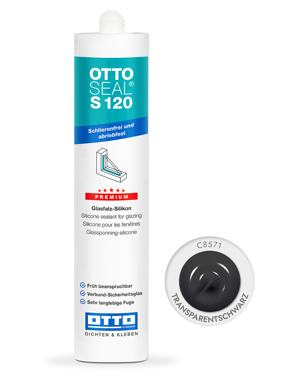 OTTOSEAL® S 120 - Das Premium-Glasfalz-Silikon