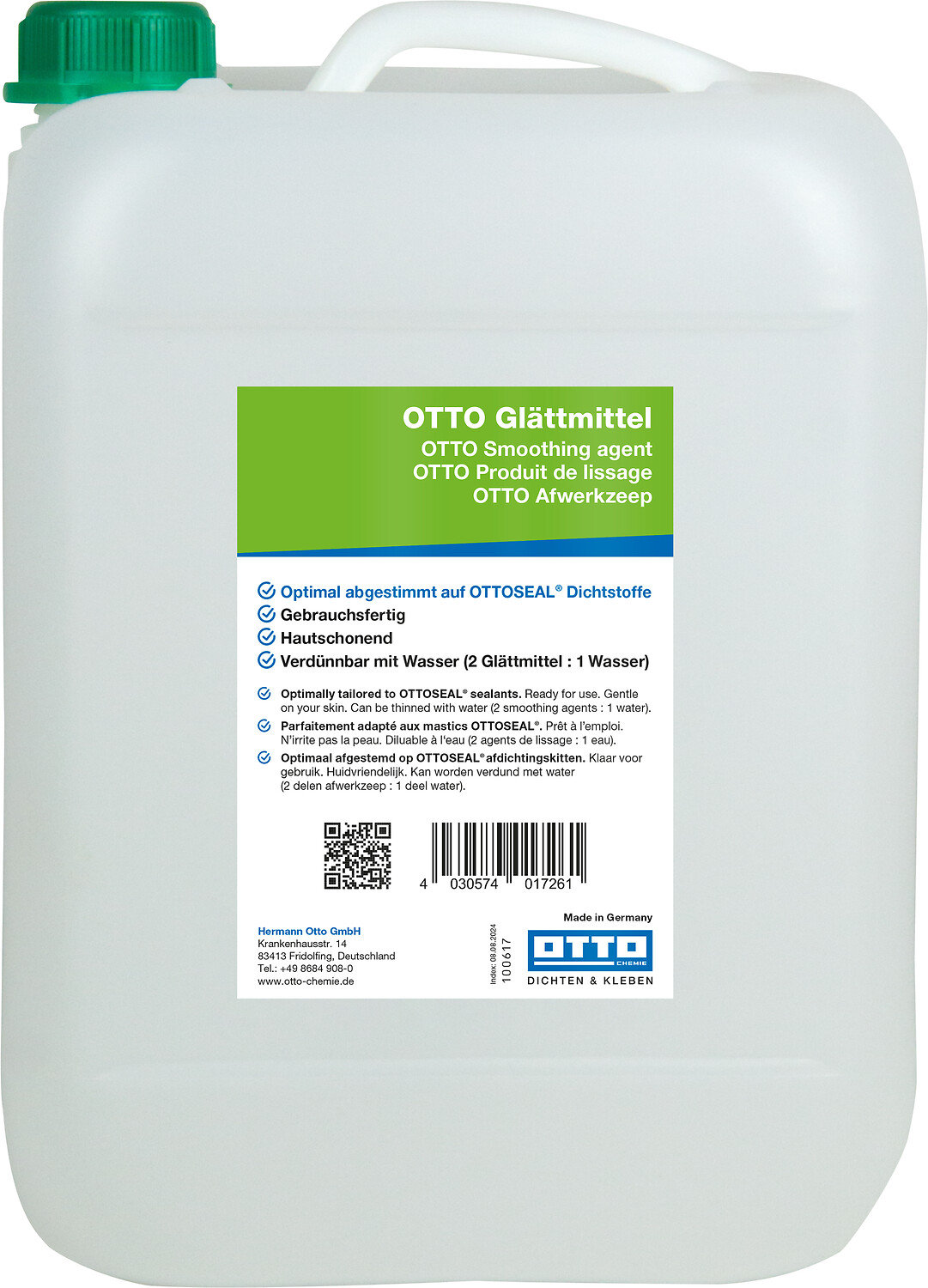 Otto-Glättmittel - Anwendungsfertig 10L