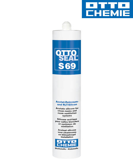 Bild OTTOSEAL® S 69 Acetat-Reinraum- und RLT-Silikon Kartusche 310 ml