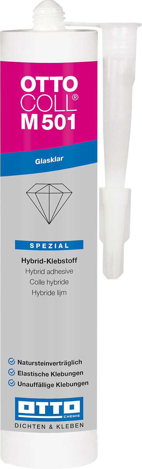 OTTOCOLL® M 501 - Der glasklare Premium-Hybrid-Klebstoff OTTOCOLL® M 501 - Der glasklare Premium-Hybrid-Klebstoff