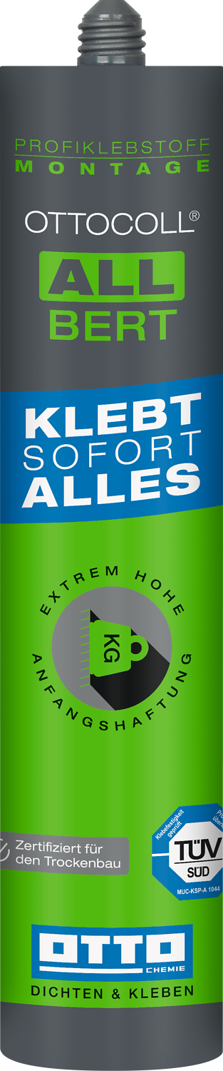 OTTOCOLL® ALLBERT - Universal Klebstoff - 1K-Hybrid-Polymer STP-Klebstoff