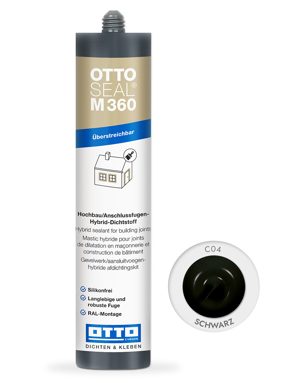 OTTOSEAL® M 360 - Hybrid-Dichtstoff für Hochbaufugen