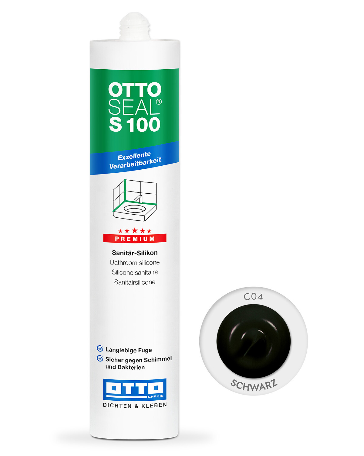 OTTOSEAL® S 100 - Das Premium-Sanitärsilikon