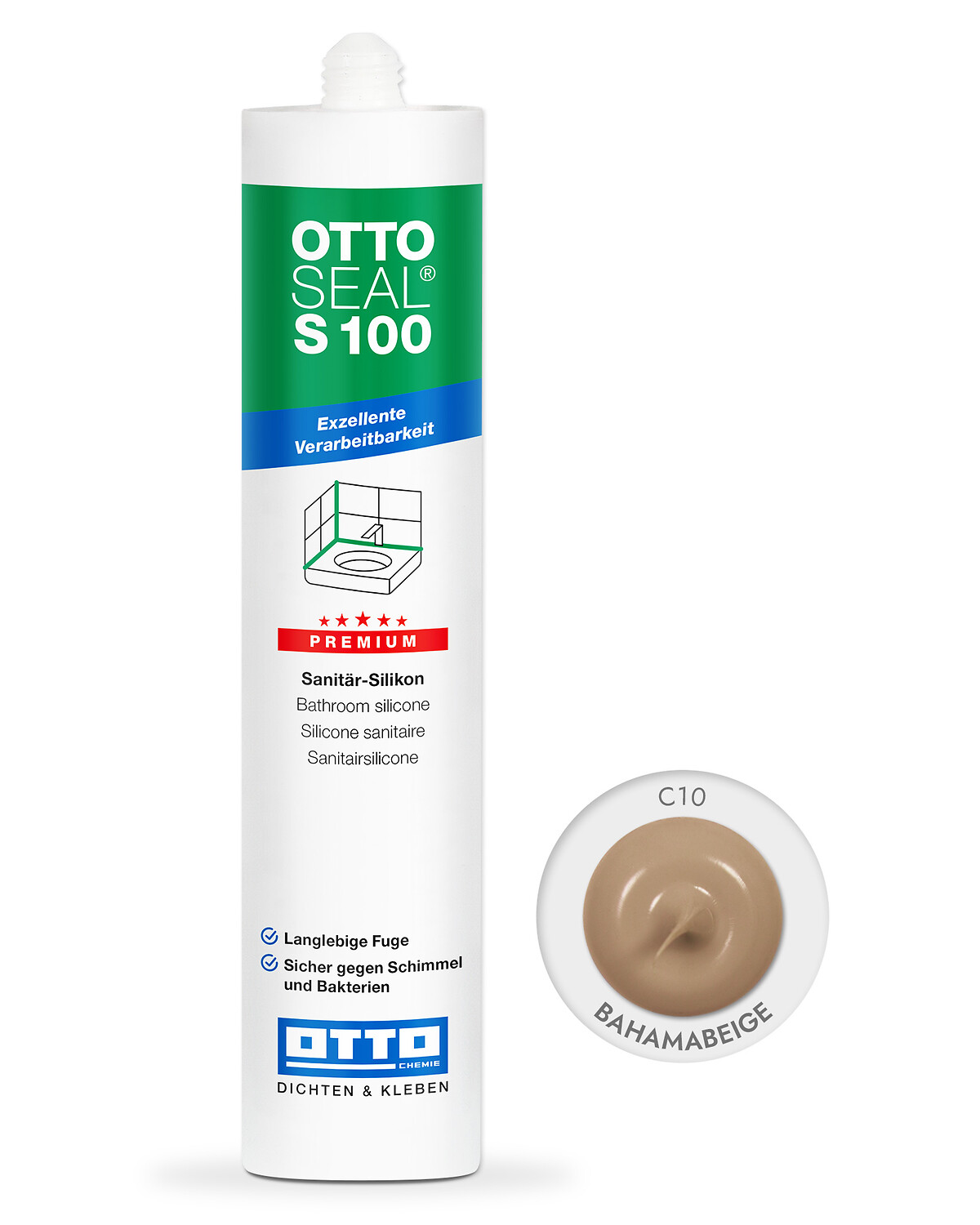 OTTOSEAL® S 100 - Das Premium-Sanitärsilikon