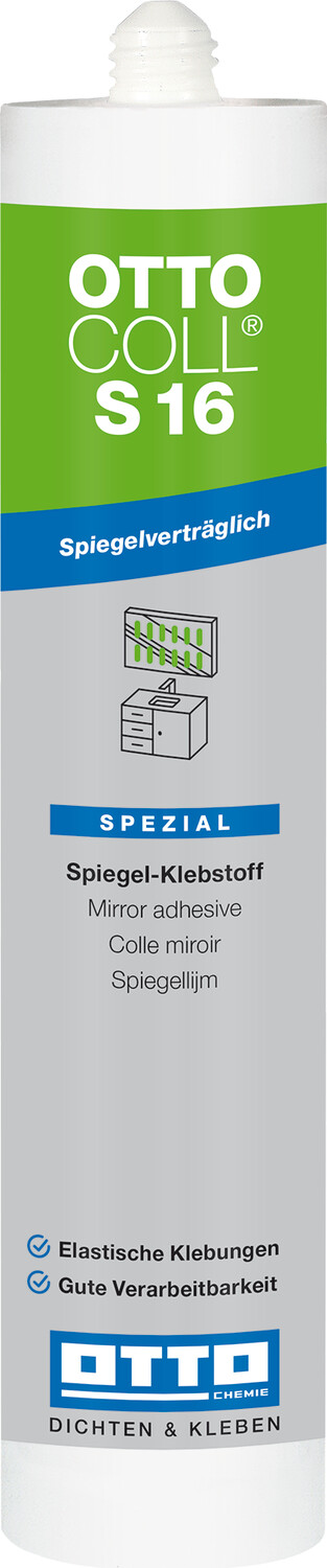 OTTOCOLL-R-S-16 Bild Ottocoll S 16 Spiegelkleber Kartusche 310 ml