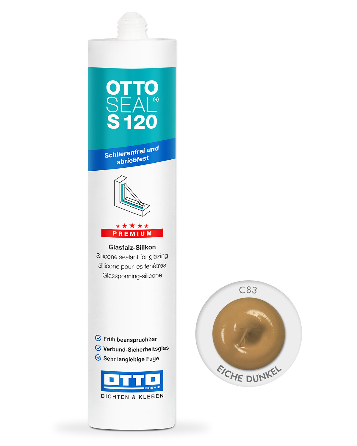OTTOSEAL® S 120 - Das Premium-Glasfalz-Silikon