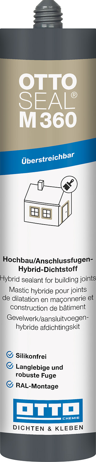 OTTOSEAL® M 360 - Hybrid-Dichtstoff für Hochbaufugen