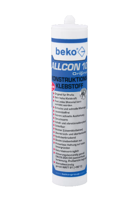 Bild-Beko-Allcon-10-Konstruktionskleber-310-ml Bild Beko Allcon 10 Konstruktionskleber 310 ml