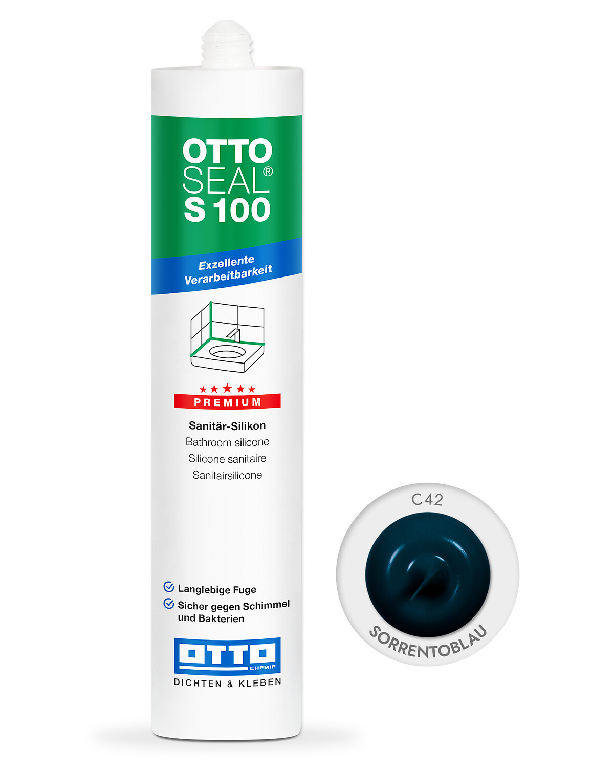OTTOSEAL® S 100 - Das Premium-Sanitärsilikon