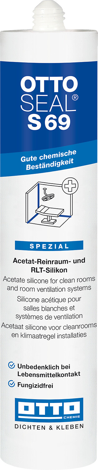 OTTOSEAL® S 69 - Das Acetat-Reinraum- und RLT-Silikon OTTOSEAL® S 69 - Das Acetat-Reinraum- und RLT-Silikon