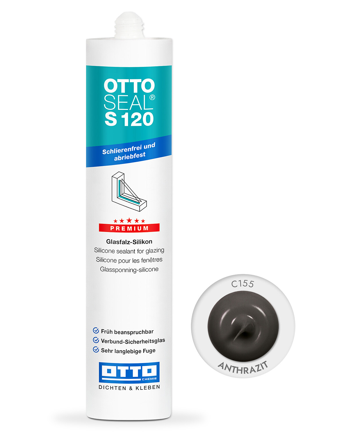 OTTOSEAL® S 120 - Das Premium-Glasfalz-Silikon