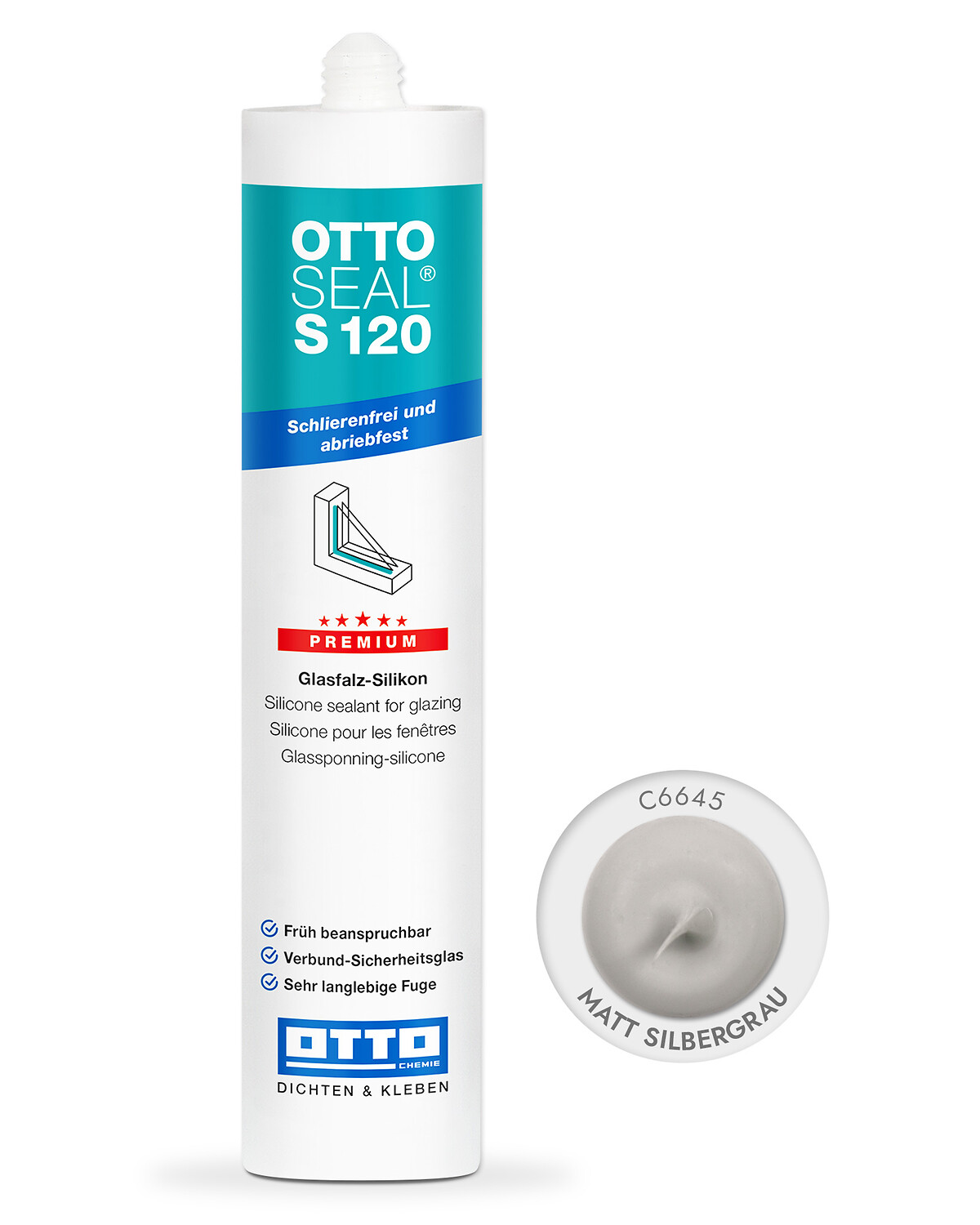 OTTOSEAL® S 120 - Das Premium-Glasfalz-Silikon