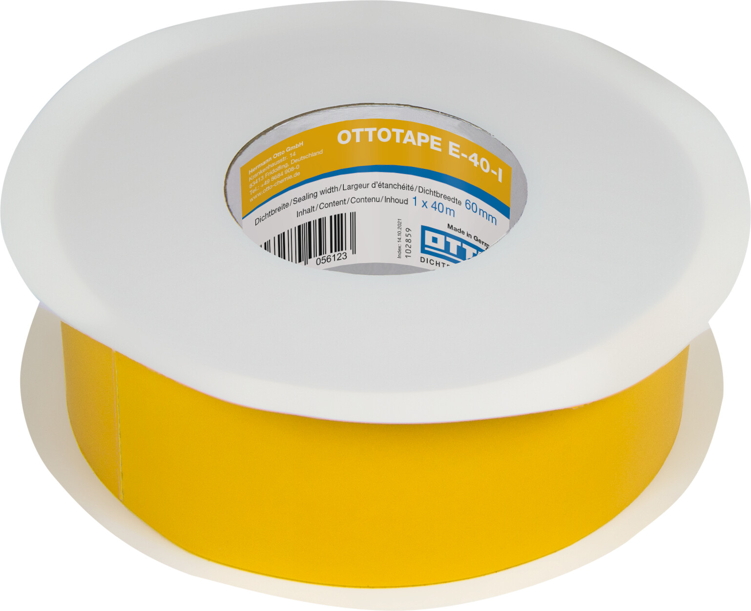 OTTOTAPE E-40-I - Haftklebeband für Folienüberlappungen