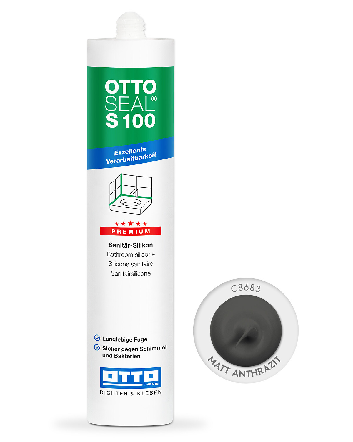 OTTOSEAL® S 100 - Das Premium-Sanitärsilikon