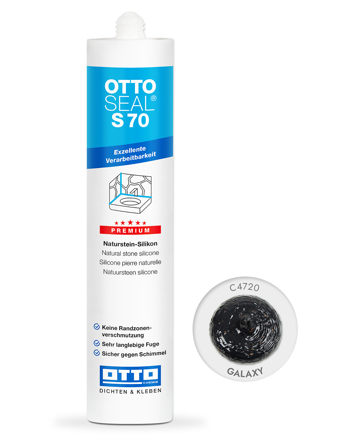 OTTOSEAL® S 70 Premium-Natursteinsilikon