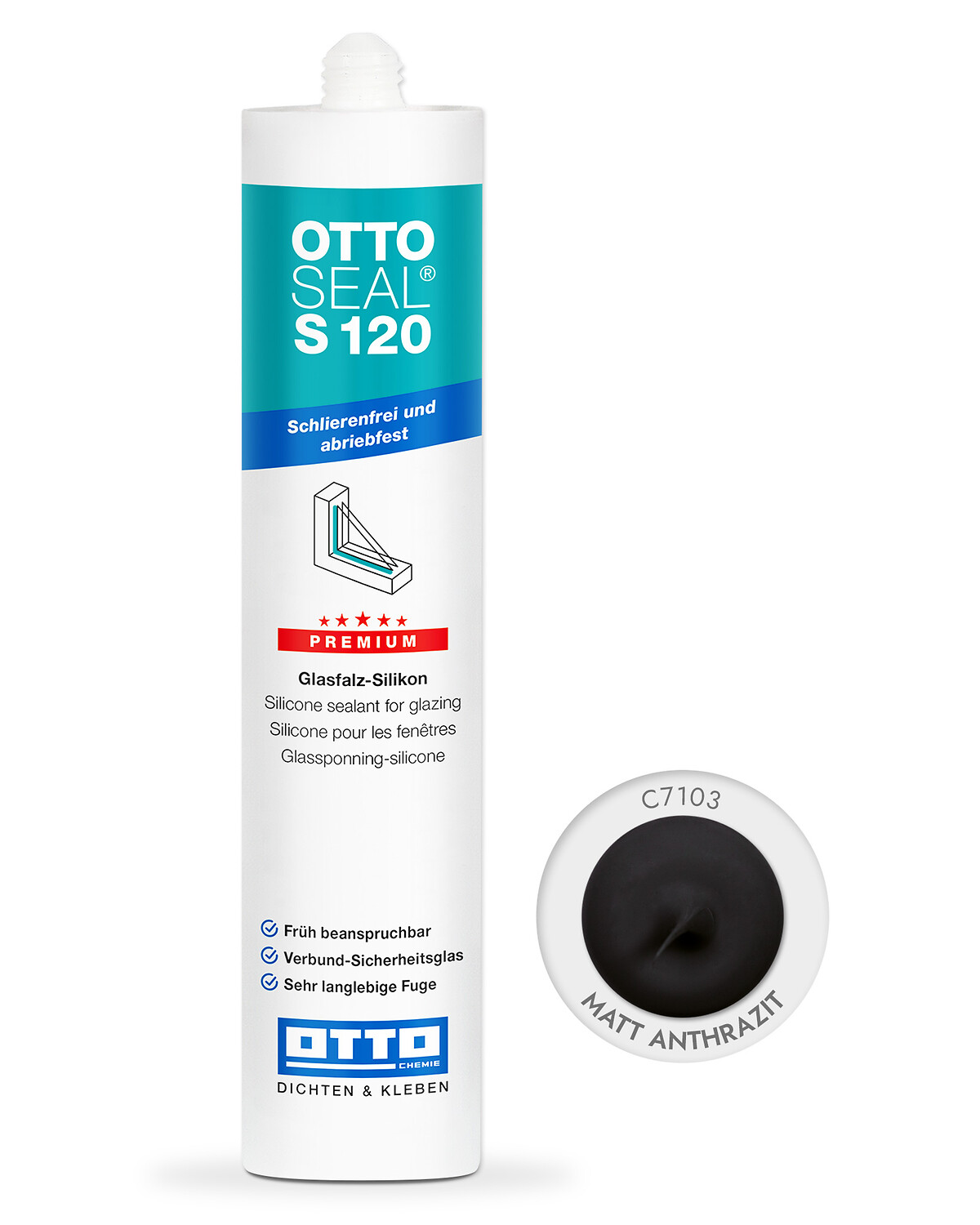 OTTOSEAL® S 120 - Das Premium-Glasfalz-Silikon