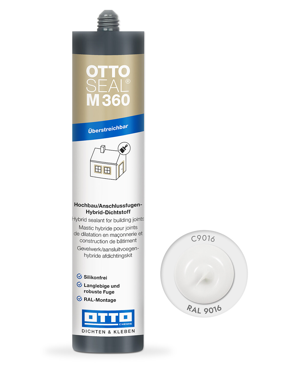 OTTOSEAL® M 360 - Hybrid-Dichtstoff für Hochbaufugen