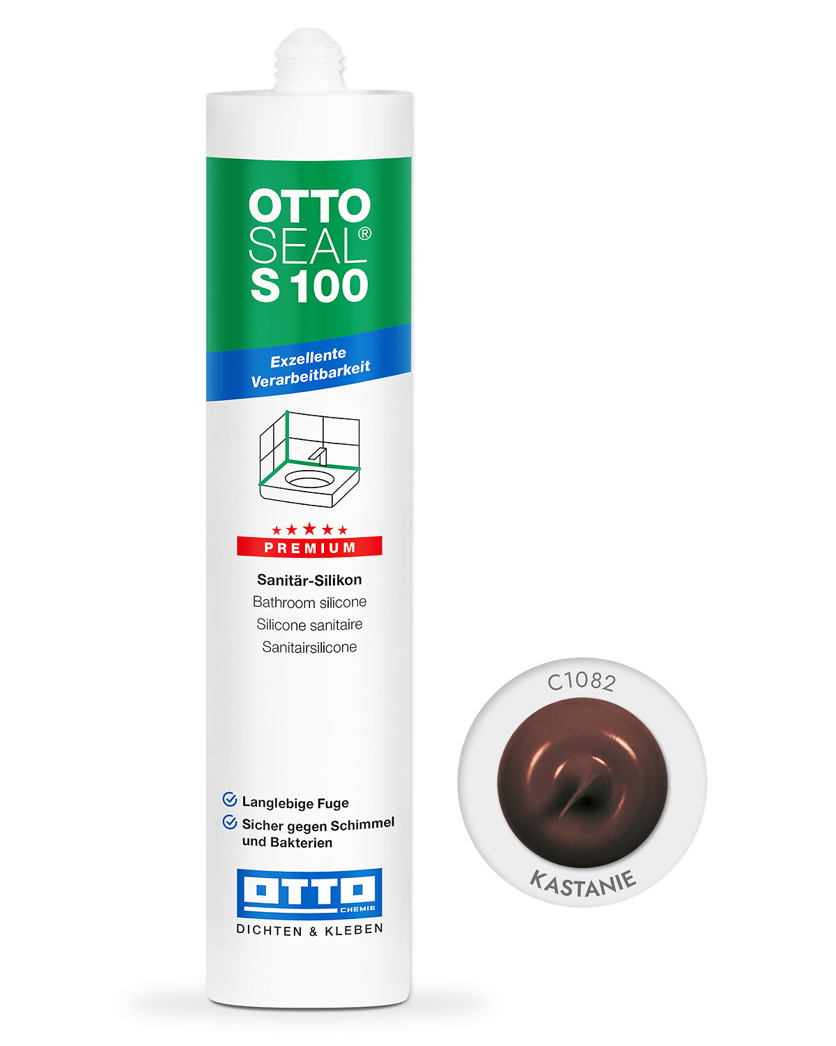 OTTOSEAL® S 100 - Das Premium-Sanitärsilikon