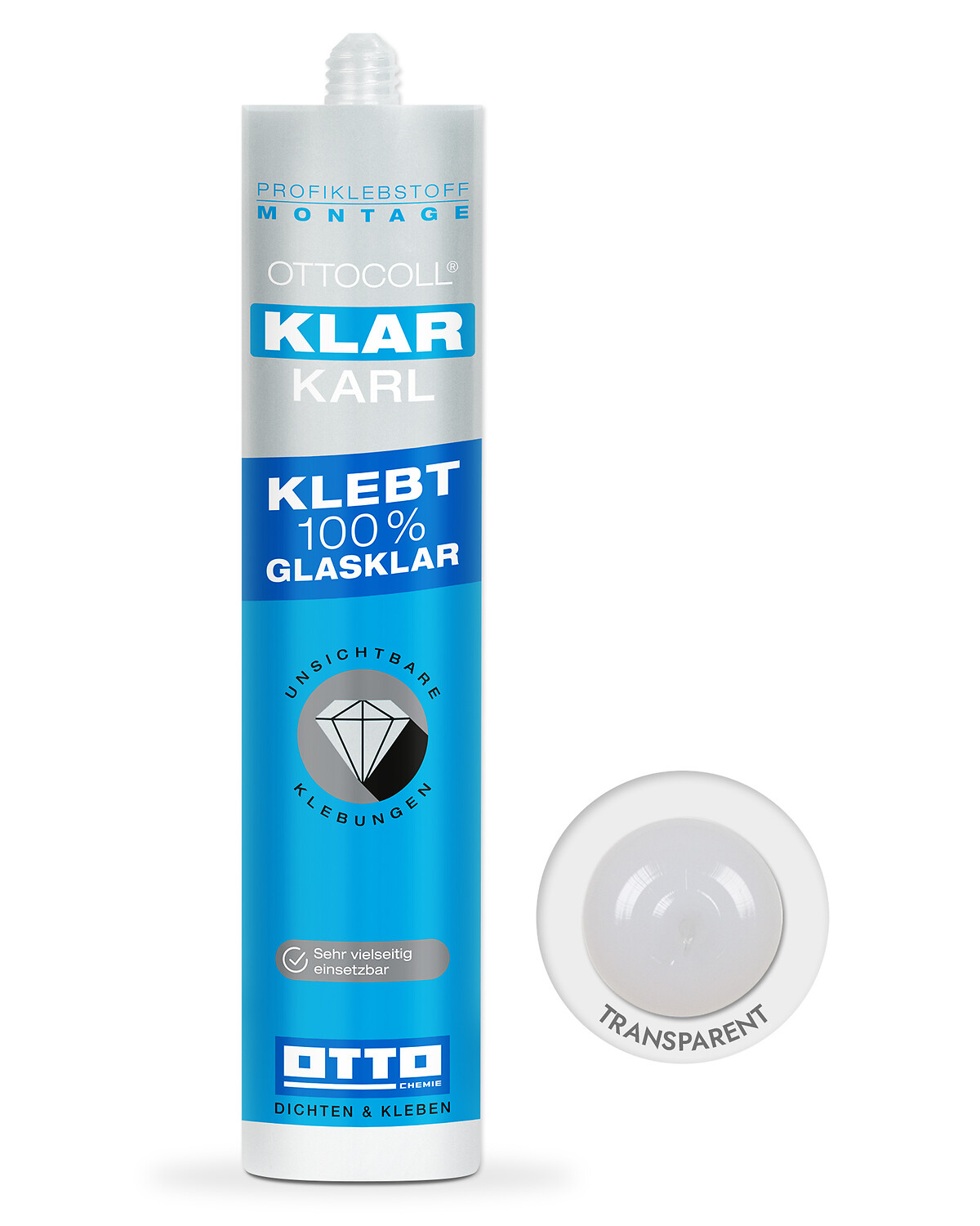 OTTOCOLL® KLARKARL - Der unsichtbare Montage-Klebstoff - 1K-Hybrid-Polymer STP-Klebstoff - M502 OTTOCOLL® KLARKARL - Der unsichtbare Montage-Klebstoff - 1K-Hybrid-Polymer STP-Klebstoff - M502