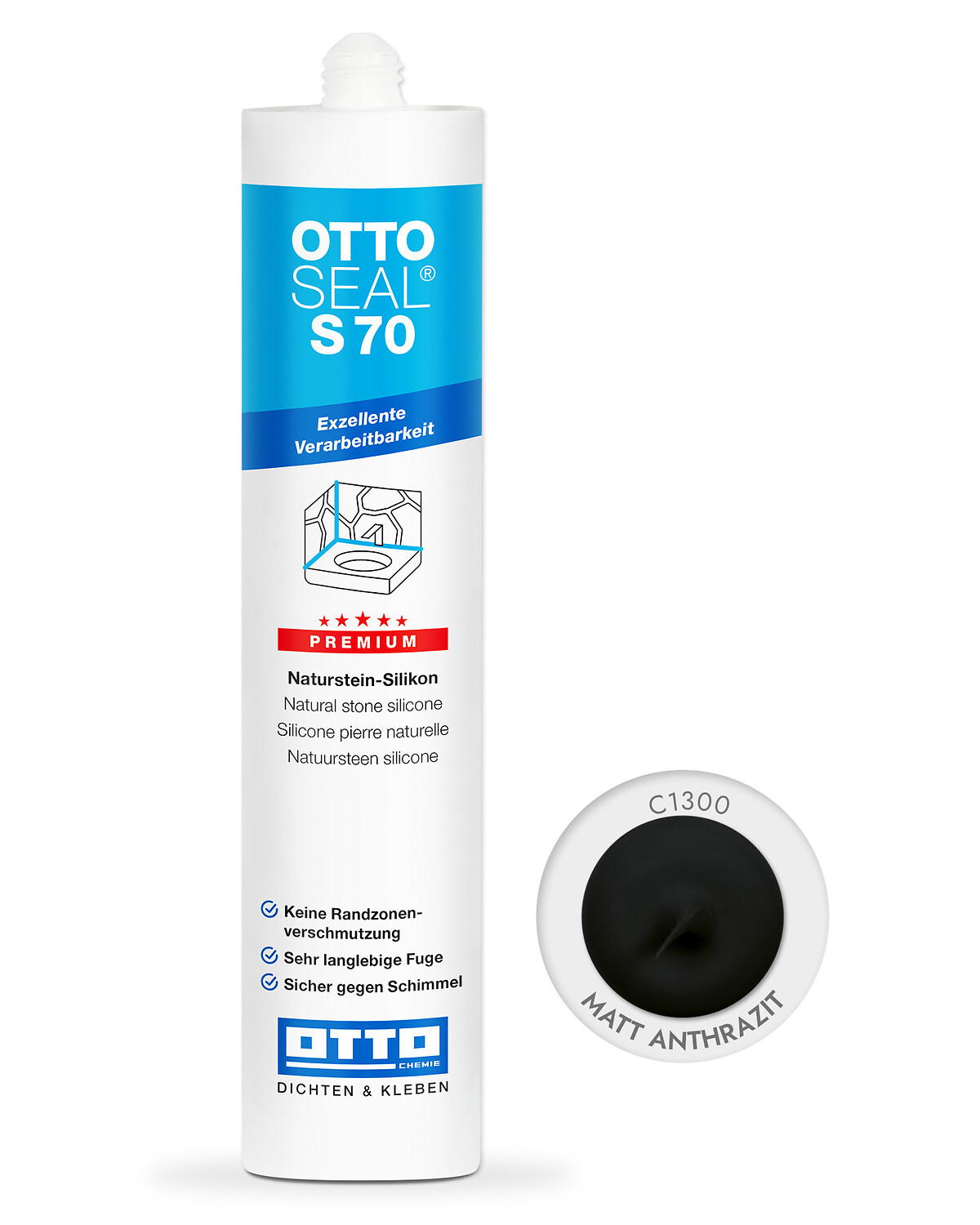 OTTOSEAL® S 70 Premium-Natursteinsilikon