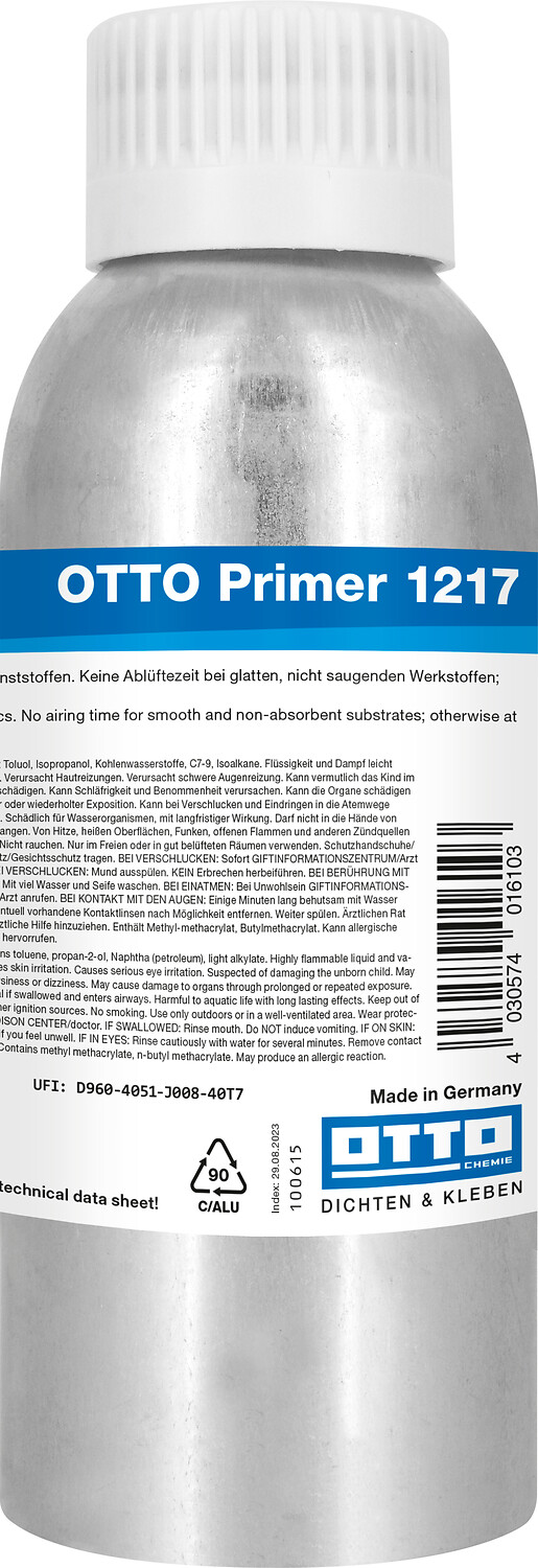 OTTO Primer 1217 - Der Silikon-Kunststoff-Primer