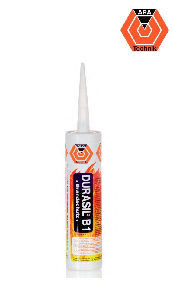 Kartusche-Durasil-B1 Durasil B1® - Brandschutz-Silikon