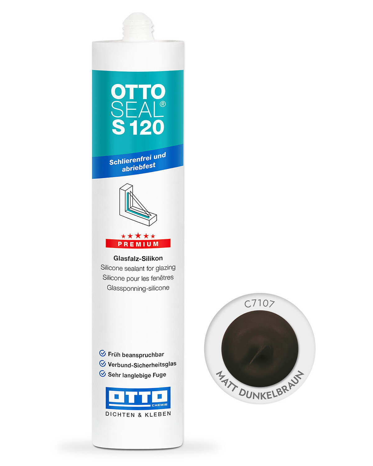 OTTOSEAL® S 120 - Das Premium-Glasfalz-Silikon