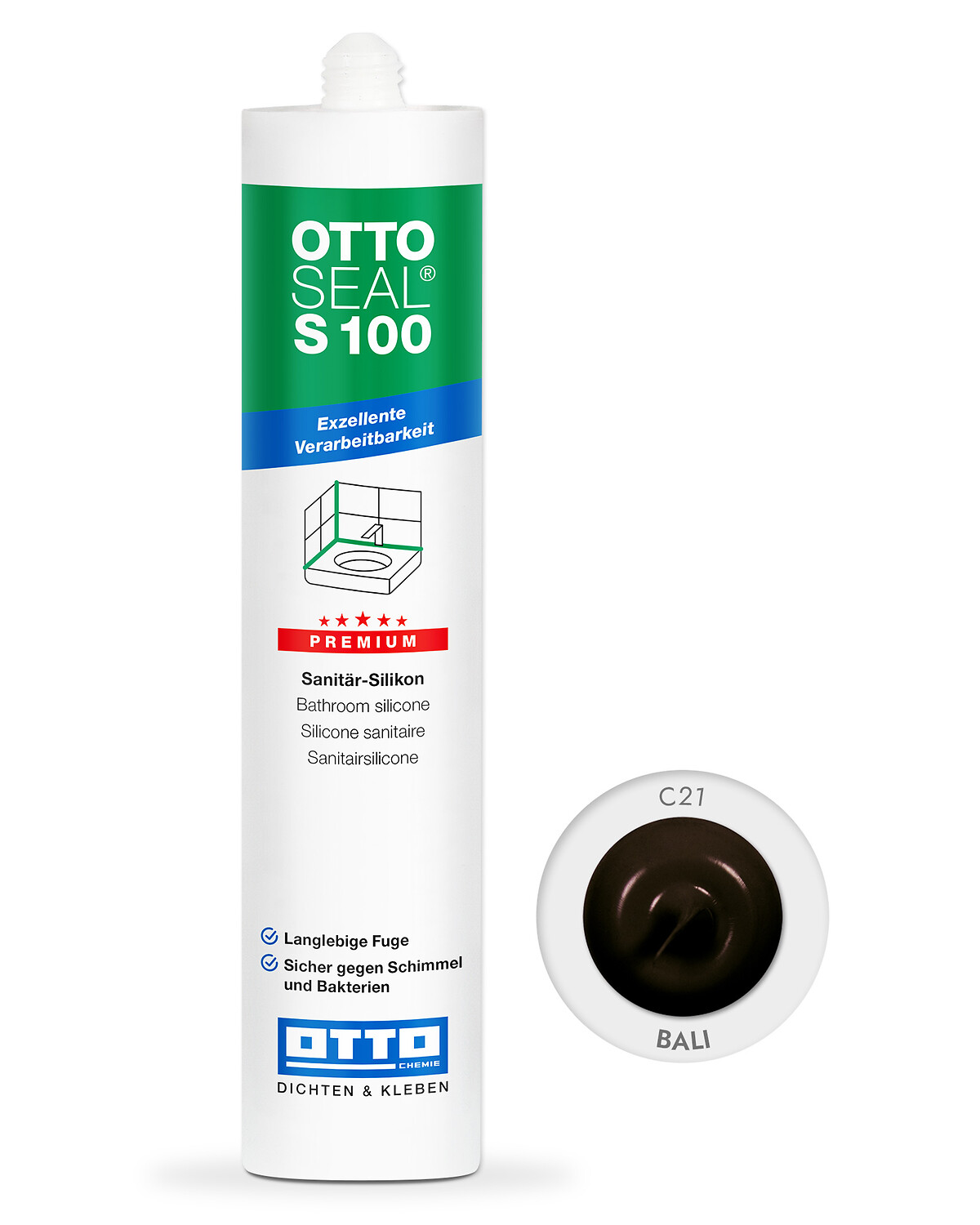 OTTOSEAL® S 100 - Das Premium-Sanitärsilikon