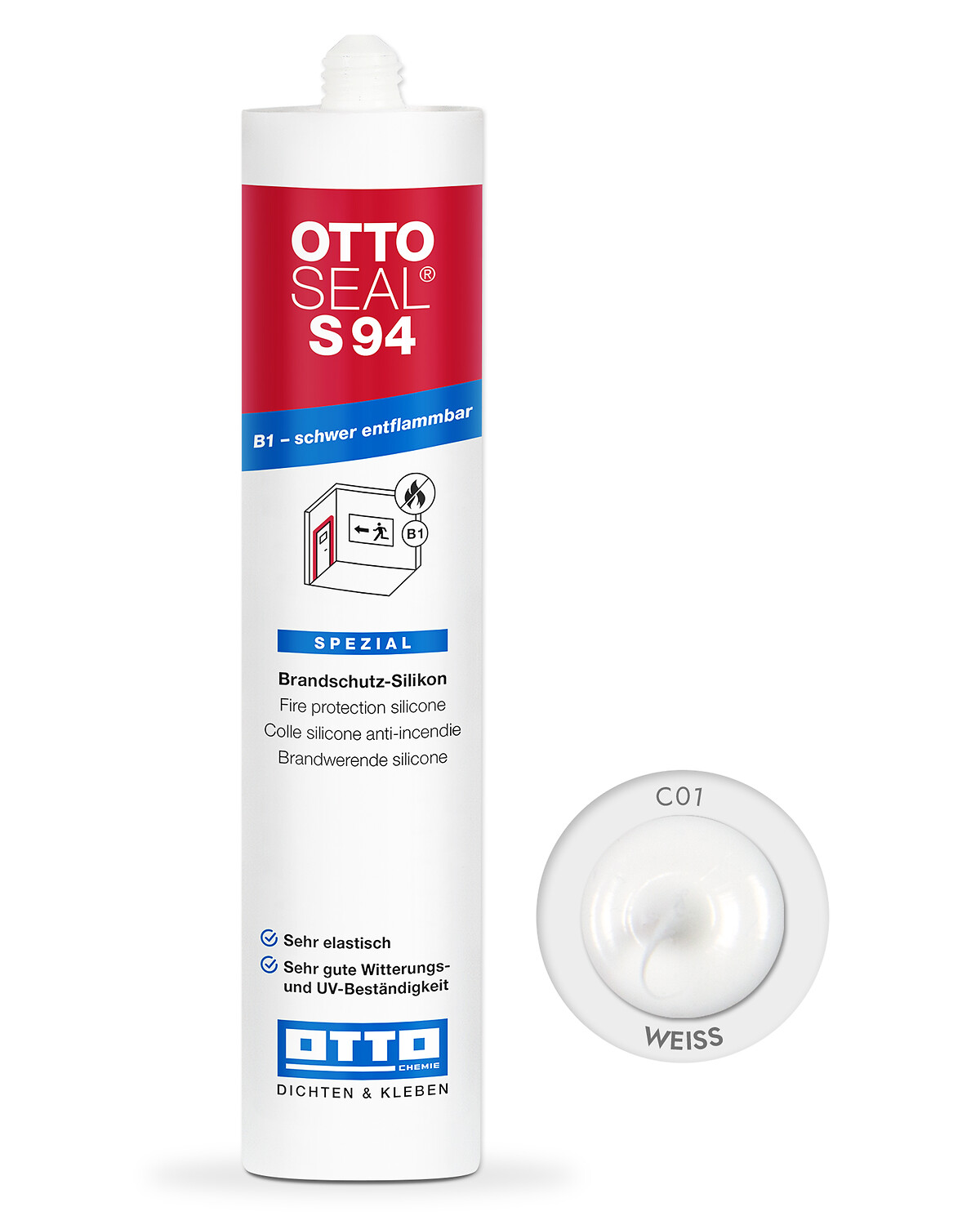 OTTOSEAL® S 94 - Das neutrale Brandschutz-Silikon