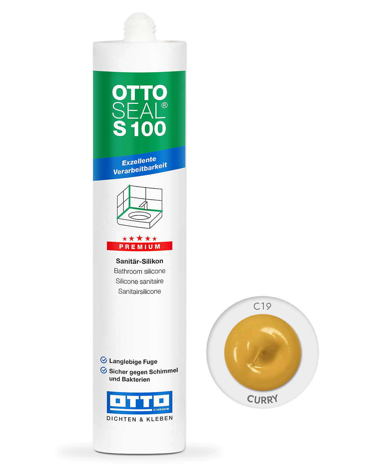 OTTOSEAL® S 100 - Das Premium-Sanitärsilikon