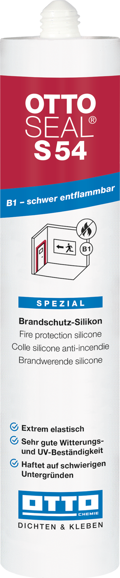 S54-Kartusche Bild Kartusche Ottoseal S 54 310 ml