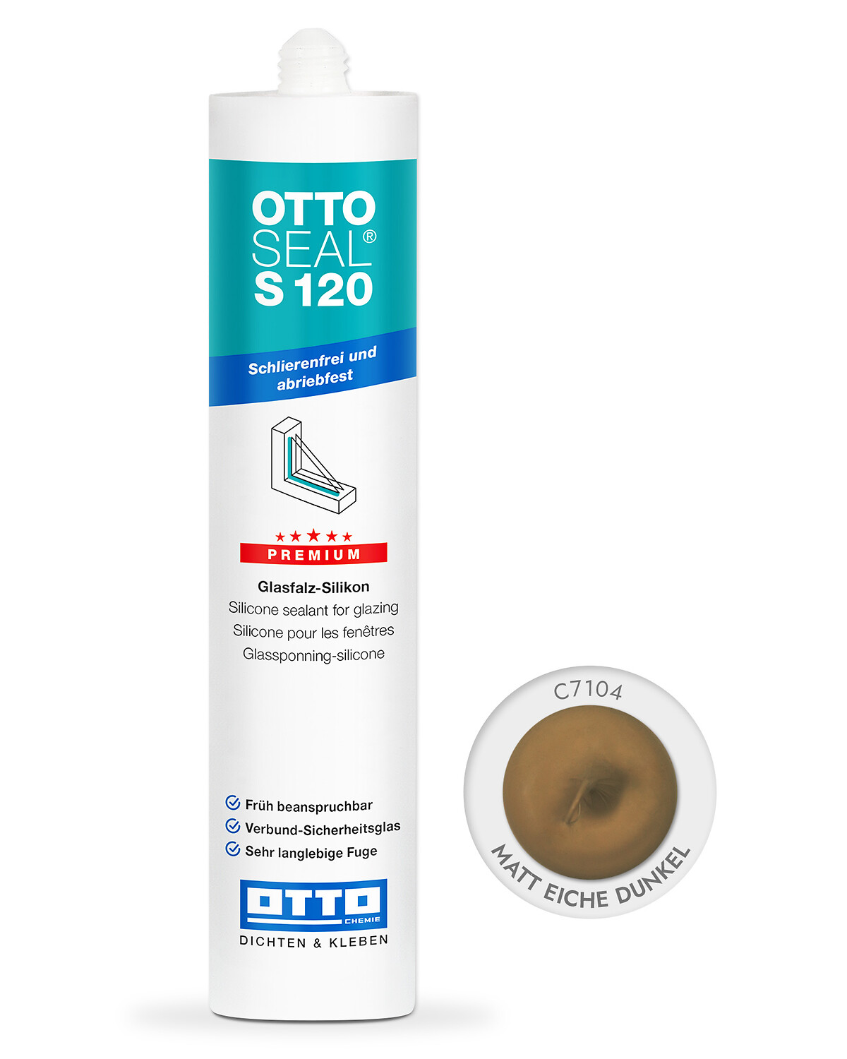 OTTOSEAL® S 120 - Das Premium-Glasfalz-Silikon